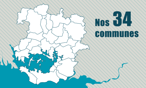 Les communes de Golfe du Morbihan - Vannes agglomération